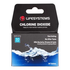 Обеззараживающие таблетки для воды Lifesystems Chlorine Dioxide